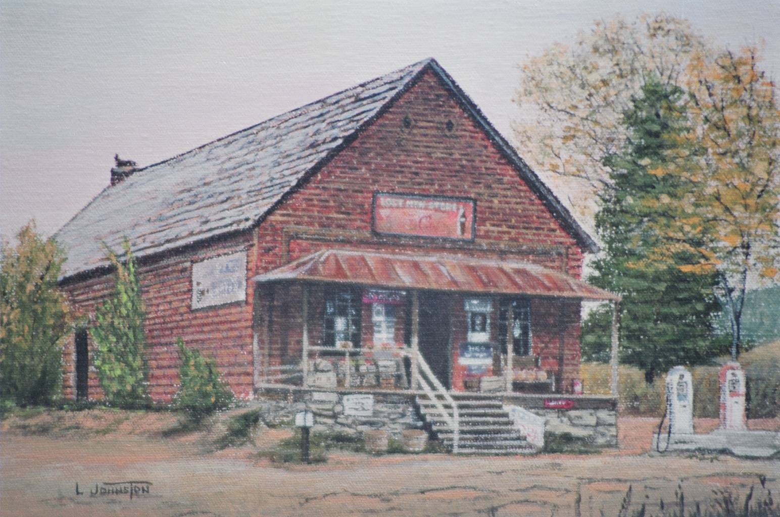 History of a Painting, The Lost Mountain Store,